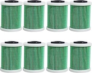 8PCS Primary Fuel Filter Element Compatible with Yamaha Marine F150 LF150 VF200 F200 VF225 F225 VF25