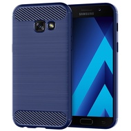 For Samsung Galaxy A5 2017 A3 A7 2017 A750 A6+ 2018 Soft Silicone Protective Cover for galaxy A3 A5 A6 A7 A8 2018 A6 Plus 2018 Carbon Fiber Soft Phone Cases Coque Fundas