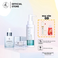 Combo of 3 products to Prevent Melasma and Whiten Skin KN Beauty Cream 25g + Serum 30ml + Facial Cle