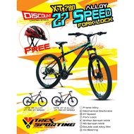 SEPEDA GUNUNG MTB 26 / 27,5 INCH TREX XT 780 AL FRAME ALLOY 27 SPEED FORKLOCK MURAH ORIGINAL TREX SU