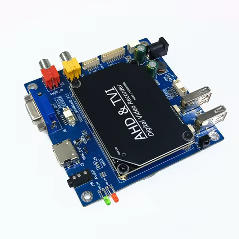 1ch mini HD real-time video recorder board AHD1080P DVR CCTV underground pipeline detection OSD char