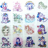 Edible Rice Unicorn Stickers Rice Paper Bento Stickers Edible Rice Stickers Edible Stickers