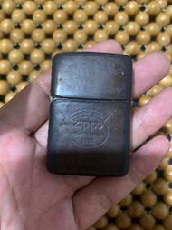 二手 早期  老 zippo  皮革 煤油 打火機 1989 v