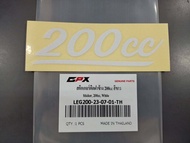 สติ๊กเกอร์ สำหรับรถ GPX Legend200 ล้อลวด  ของแท้เบิกศูนย์ (ราคาต่อชิ้น)