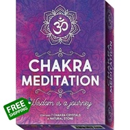 Benefits for you [ของแท้-พร้อมส่ง]​ Chakra Meditation Oracle ไพ่ออราเคิล ไพ่ยิปซี ไพ่ทาโร่ ไพ่ทาโรต์