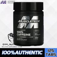 Muscletech Platinum 100% Caffeine (125 Tablets)
