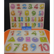 Wooden Number Puzzle
