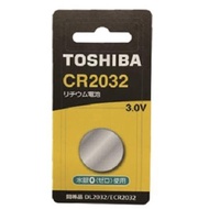 東芝TOSHIBA 鈕扣電池 CR2032-1入卡 CR2032