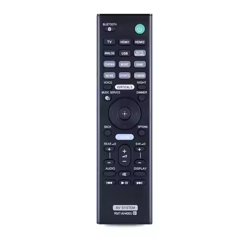 Brand new remote control RMT-AH400U compatible Sony speaker HT-Z9F SA-WZF9 SA-Z9F HTZ9F SAWZF9 SAZ9F