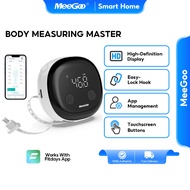 MeeGoo Digital Smart Tape Measuring Bluetooth Support 12 Body Parts Tracker Sync with Fitness App