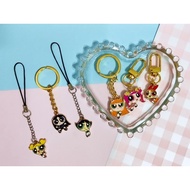 GANTUNGAN Powerpuff girls phonestrap character keychain powerpuff girls