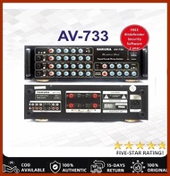Sakura AV-733 400W X 2 Karaoke Mixing Amplifier (Black) (ORIGINAL) JSS