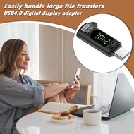 OTG Adapter Converter Type C Female to Male Digital Display 240W - F62C