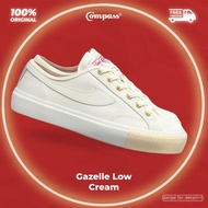 [ORIGINAL] Gazelle LOW CREAM COMPASS SHOES