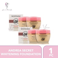 Makeup∏♙☽Andrea Secret Sheep Placenta Whitening Foundation Cream 70g.