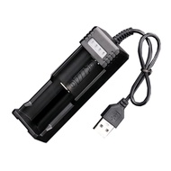 1 Slot Intelligent Universal USB Charger for 14500 16650 14650 18500 26650 Lithium lion Battery