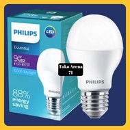 Philips Led Bulb ESS Essential LED Essential 9W 9Watt 9 W 9 Watt White Cool Daylight/