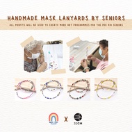 InnerChildCreations x 32CM Handmade Beads Mask Lanyard Created by Pek Kio Seniors