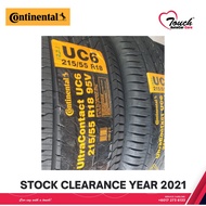 215/55R18 CONTINENTAL UC6 Tyre Clearance Year 2021 - Aruz, Proton X50, Mercedes Benz GLA-Class (with installation)