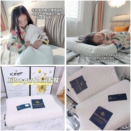 Hilton Latex Pillow Rubber Pillow Rebound Original Imported Thailand Natural Massage Neck Pillow Hou