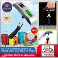 Luggage Scale | Luggage Weight Scale | Digital Luggage Scale | Electronic Luggage Scale 50Kg *Free B