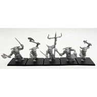 Resin White Model Medieval Beastman Dual-Handheld Player Bull Monster Z-322 JV6E