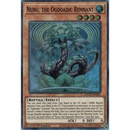 Yugioh Card ANGU-EN001 - Nunu, the Ogdoadic Remnant - Effect Monster - Super Rare