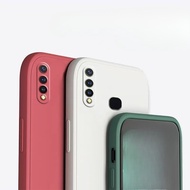 Case Cover Shockproof Phone Original Liquid Silicone Square For vivo Y19 Y5S Y18s Y18 Y18i Y18e Y17S