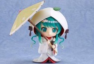 港版 Q版 粘土人 初音未來 GSC 303 公仔  黏土人 雪 初音 潔白裙 草莓大福 可換臉 手辦  露天市集  全