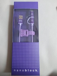 Nanoblock Type-C + Micro USB cable 充電數據線