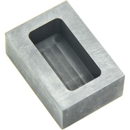 Acuan Ingot Grafit, Acuan Tuangan Lebur, Ingot Perak, untuk Emas, Aluminium, Tembaga, Loyang, Zink, 