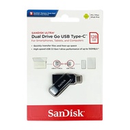 SanDisk - Ultra Dual Drive Go 128GB 雙用隨身碟 USB/ USB Type-C手指 手機電腦雙用手指 (SDDDC3-128G)