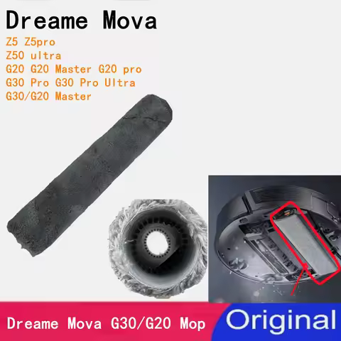 Dreame Mova Z5 Z5pro Z50 Ultra G20 G30 Pro G30 Pro Ultra G30/G20 Master Silicon Tracked Washable Ori
