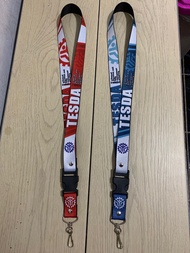 TESDA ID LACE LANYARD/BLUE AND RED