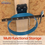 [vsrhkq] Backpack Sprayer Rack Workshop Garage Tools Organizer Chainsaw Wall Mount