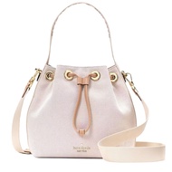 Kate Spade Kip Canvas Bucket Bag - Light Fawn Multi KL048