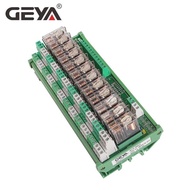 GEYA 2NG2R 12 Channel Relay Module 2NO 2NC 12VDC 24VDC DPDT Relay PCB BOARD