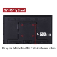 Universal Kaki Tv Stand 14-32 / 32-75 Inch Samsung LG Sharp Adjustable Leg Base Bracket For LED LCD 