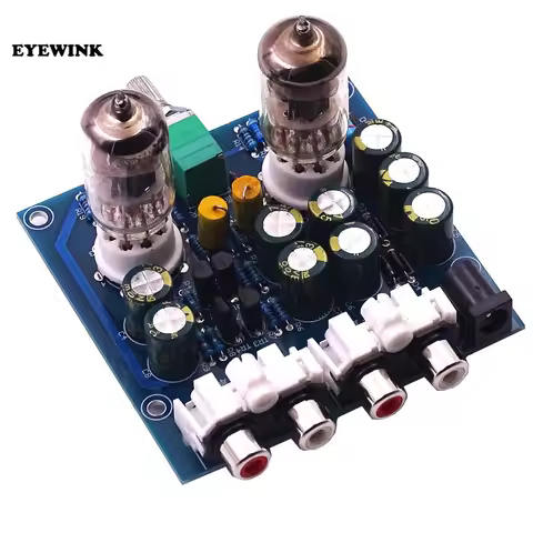 6J1/6K4 Tube Fever Pre Amplifier Preamp AMP Pre-Amplifier Board Headphone Buffer DIY Kit Module Ster