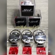 LC135/Y15ZR SWIPOH S1 FORGED PISTON SAIZ 62/63/65/68mm FULL SEMI DOME COMP SET/FORGED PISTON FJN 57m