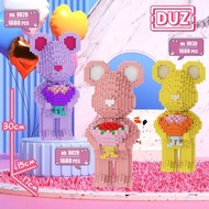 Lego Bearbrick Bear Bear Jigsaw Flower