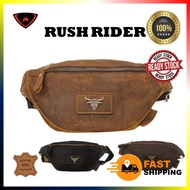 ORIGINAL RUSH RIDER GENUINE LEATHER WAIST POUCH BAG MEN WOMEN CHEST BAG CROSSBODY BEG PINGGANG KULIT