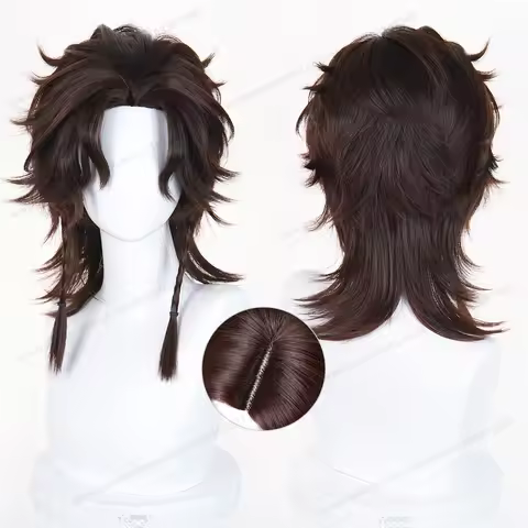 IDV Matador Hernando Romero Cosplay Wig 42cm Short Man Hair Anime Cosplay Wig Halloween Heat Resista