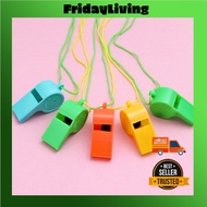 6pcs Sport Outdoor Party Survival Loud Whistle Wisel Sukan Baby Kids Toys