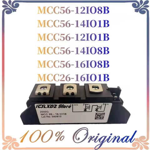 1pcs/lot New Original MCC56-12IO8B MCC56-14IO1B MCC56-12IO1B MCC56-14IO8B MCC56-16IO8B MCC26-16IO1B 