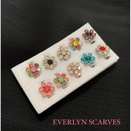 Baby Brooch Pin Tudung Keronsang Scarves Shawl