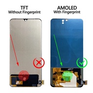 Yy Màn hình OLED Cho V21 5G Màn hình hiển thị Cho Vivo V21 5G LCD V2050 Hiển Thị Bộ linh kiện số của