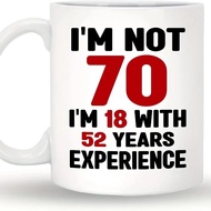 70th Birthday Gifts for Men Women Gifts for A 70 Year Old Gifts for Gifts Turning Mug Summer Winter 