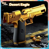 Ready Stock Desert Eagle Automatic Loading Shooting Children Toy Throwing Shell Launchable Toys Safe