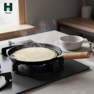 Homyl Cast Iron Skillet Durable Cast Iron Frying Pan Multi-Functional Household Skillet
